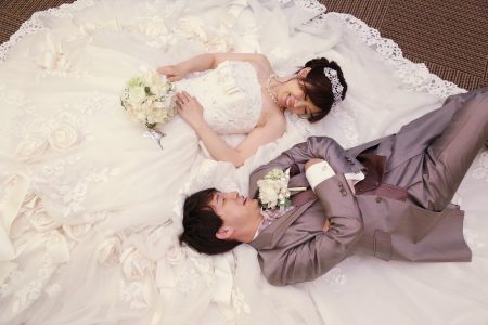 結婚式で人生を振り返る