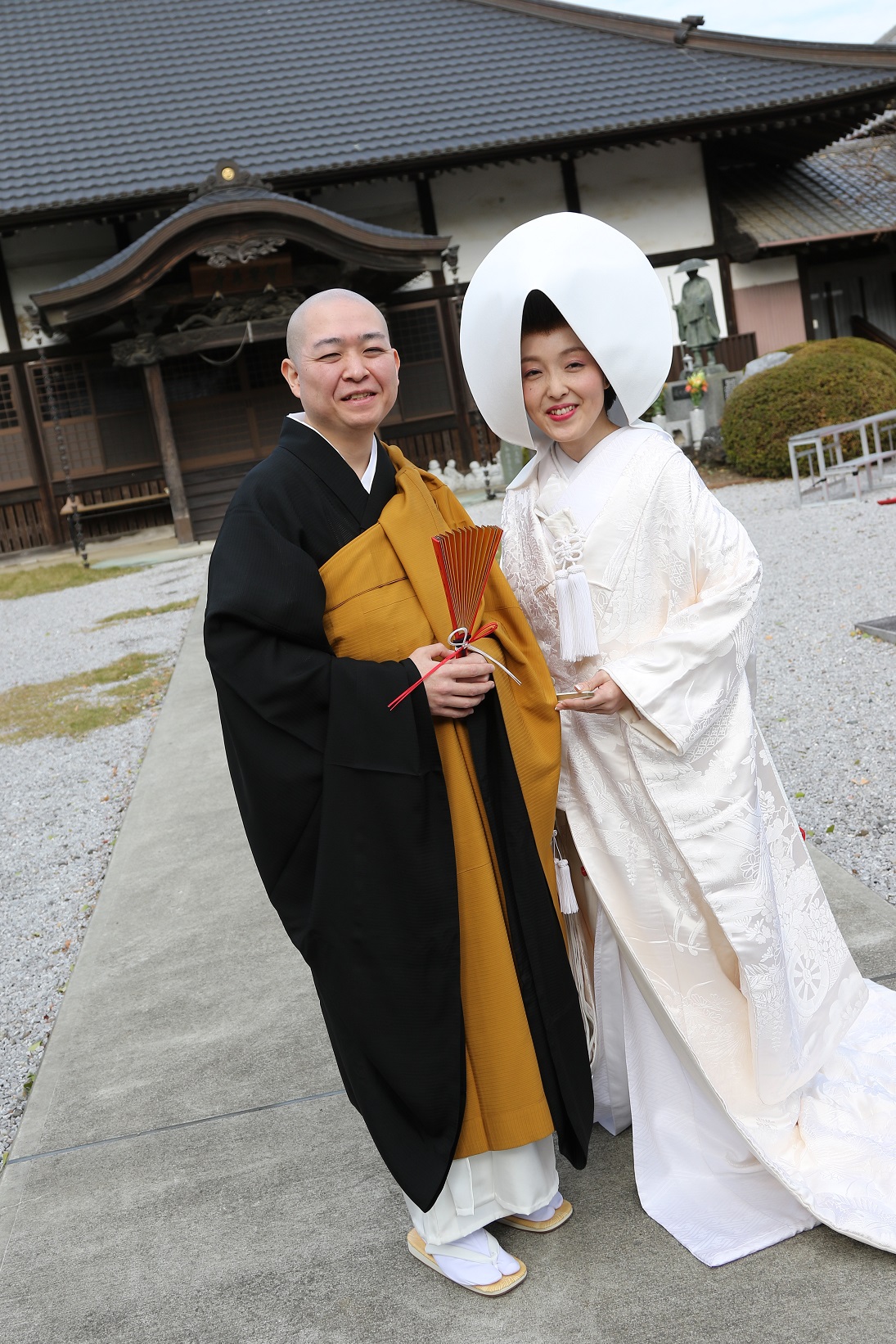 お寺での仏前式と会食会